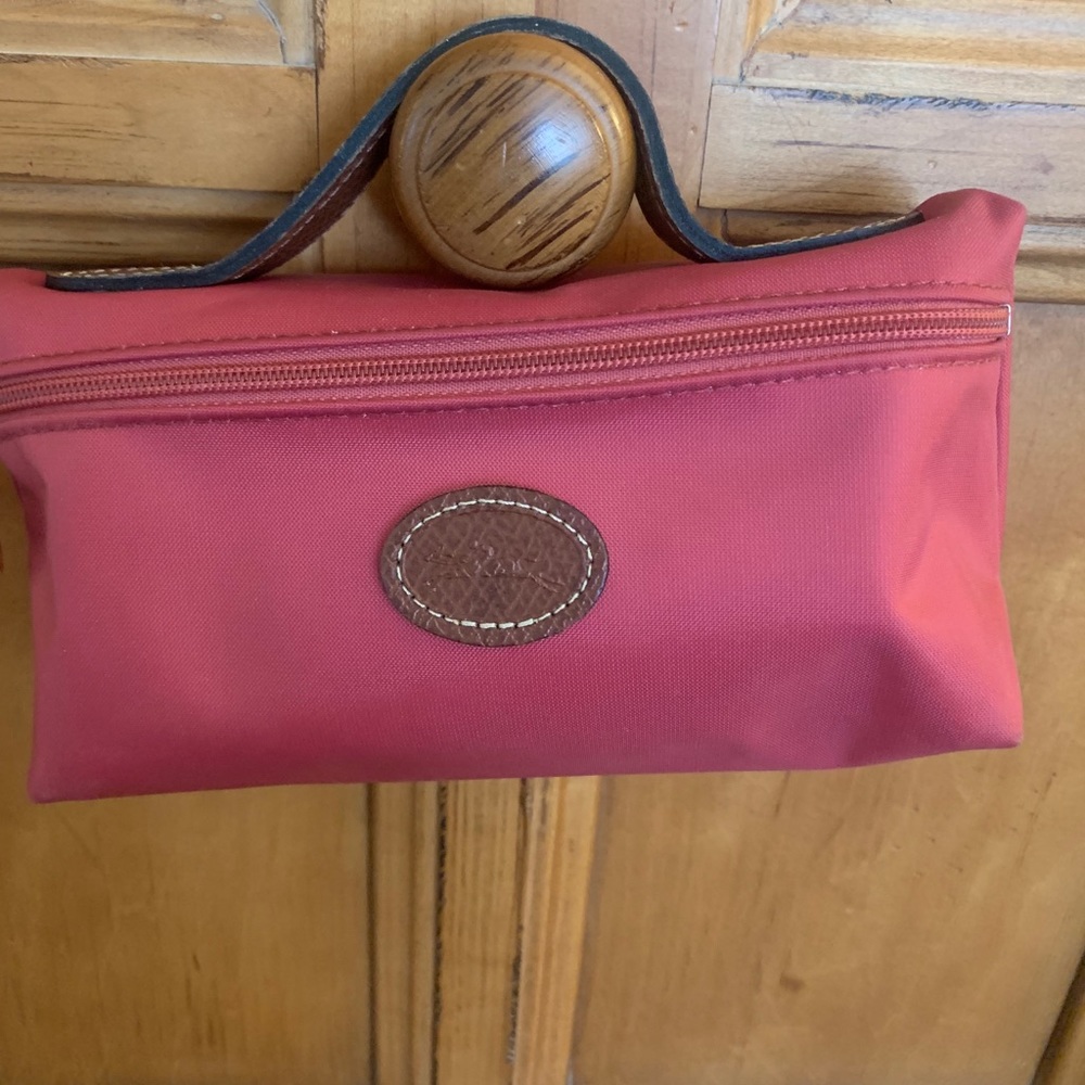 SOLD Longchamp  cosmetic / cell phone pouch